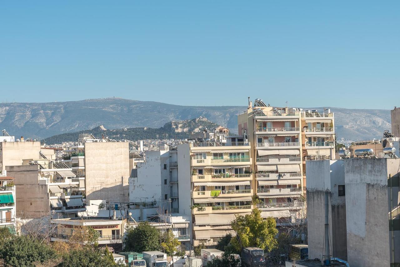 Sunsetia Apartment Atenas Exterior foto